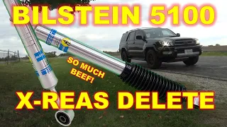 Bilstein 5100 Shock Installation on a 4th Gen 4Runner - XREAS Delete/Removal - FULL Installation!!