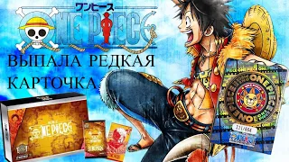 ВАН ПИС - ТОПОВЫЕ КАРТОЧКИ ПО АНИМЕ / OPENING ONE PIECE COLLECTION CARDS BOX