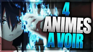 4 ANIMES PAS CONNUS A VOIR ABSOLUMENT !