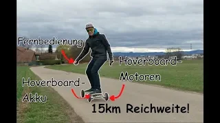 Electric Offroad-Longboard made of a Hoverboard for 50$ DIY