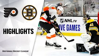 Flyers @ Bruins 1/23/21 | NHL Highlights