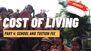 🇲🇨Cost of living in Indonesia: school🎓- Which school and how much for expat kids in Indonesia?