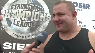 Mateusz Kieliszkowski from Poland for Champion in SCL Interview | Strongman Champions League