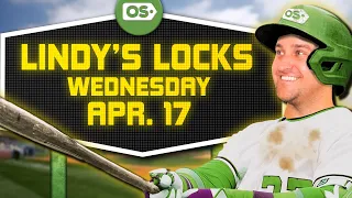 MLB Picks for EVERY Game Wednesday 4/17 | Best MLB Bets & Predictions | Lindy's Locks