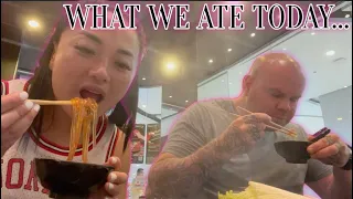 WHAT WE ATE TODAY *CASUAL MUKBANG (LET'S EAT) | SASVlogs