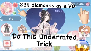 Love Nikki - V0 Guide For FREE Diamonds - THOUSANDS of FREE DIAMONDS By Doing This Underrated Trick