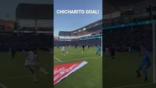 Chicharito Scores Goal vs Montreal