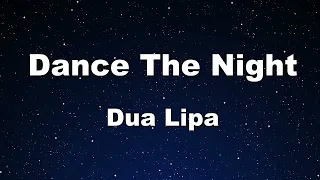 Karaoke♬ Dance The Night - Dua Lipa 【No Guide Melody】 Instrumental, Lyric