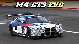 2025 BMW G82 M4 GT3 evo testing at Spa 2023