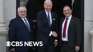 Biden continues tour of Ireland, comments on Pentagon documents leak