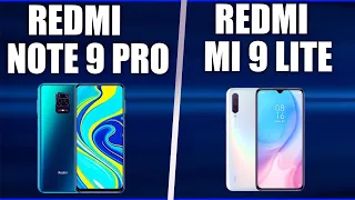 Xiaomi Redmi Note 9 Pro vs Xiaomi Mi 9 Lite. Compare!!!