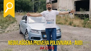 Neovlašćena provera polovnjaka - Audi A4 B8 *2.0TDI*