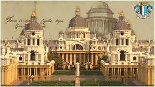 Recreating The Royal Naval College Greenwich In Minecraft - With A Surprising Twist!