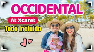 OCCIDENTAL at Xcaret HOTEL TODO INCLUIDO  🔴 RECORRIDO COMPLETO ✅  Cancun Sin Postal 4K