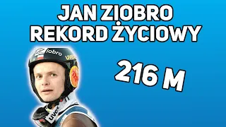 JAN ZIOBRO REKORD ŻYCIOWY 216 M OBERSTDORF 2017