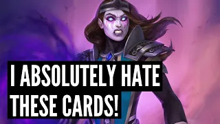What are the most HATED  cards in Hearthstone history?