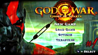 GOD OF WAR GHOST OF SPARTA: FEAR KRATOS + INVISIBLE BLADES, Part-1, SCYLLA HD [1080p 60fps]