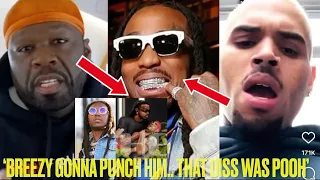 50 Cent & Chris Brown RESPOND To Quavo Ft Take0ff DISS SONG ‘Over H0es & Bi*****’