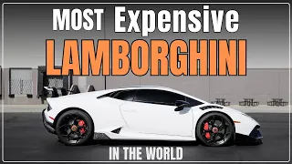 Top 10 Most Expensive Lamborghini Ever Sold!