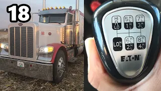 how to drive a 18 speed trailer well explained for beginners - how to drive a truck how to shift gea