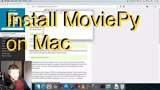 Install Python and MoviePy on Mac