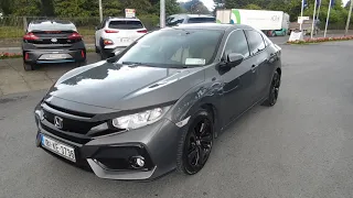 2018 PREMIUM VTEC Turbo Civic for sale  -- Brian Doolan at Fitzpatrick's Garage Kildare