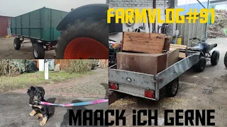 FarmVLOG#91 Shopping Tour/Werkstatt ausmisten: raus mit dem Schrott/ neues Familienmitglied "Bella"