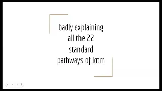 Lord of the Mysteries 22 Pathways, Badly Explained