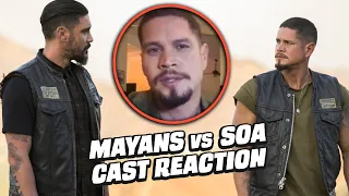 MAYANS MC Cast Reacts to Sons of Anarchy War in Season 3