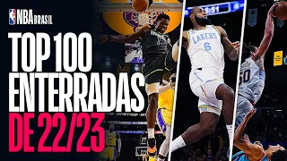 TOP 100 ENTERRADAS da Temporada Regular da NBA 2022-23