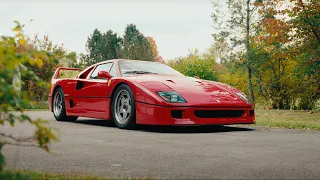 The Perfect Fall Drive w/ A Ferrari F40 [8K]