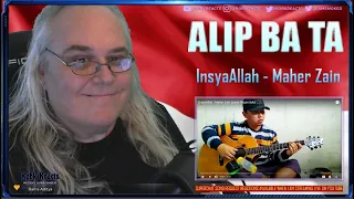 Alip Ba Ta - InsyaAllah - Maher Zain - First Time Hearing - Finger-style Cover - Reaction