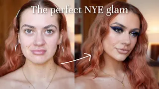 THE PERFECT NEW YEARS EVE GLAM MAKEUP! TESTING NEW PRODUCTS & I'M OBSESSED! | EmmasRectangle