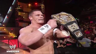 WWE Raw John Cena vs  The Undertaker Full Match HD