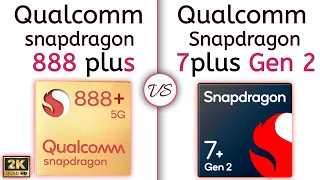 Qualcomm Snapdragon 888 Plus vs Qualcomm Snapdragon 7 Plus Gen 2 – what's better?