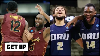 Reacting to Loyola-Chicago and Oral Roberts advancing to the Sweet 16 in the NCAA tournament |Get Up