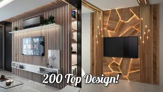 200 Best TV Wall Design Ideas for Living Room 2024 | TV Wall Unit Design | TV Cabinet Designs