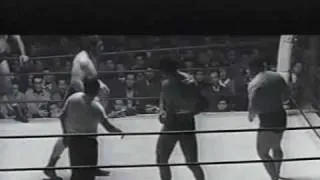 Rikidozan/Toyonobori/Baba vs Killer Kowalski/Gino Marella/X
