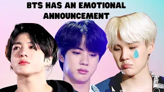 K-POP NEWS !!  BTS Comes With An EMOTIONAL Announcement !!  Jin & J-Hope