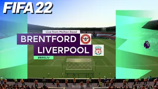 FIFA 22 - Brentford FC vs. Liverpool | PS5