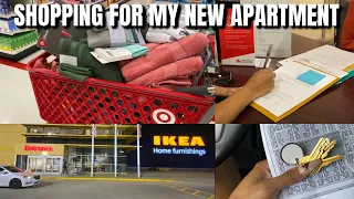 Moving VLOG Day 1| Shop With Me For My New Apartment! Target & IKEA+