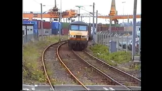 08414 and 90135 at Harwich Parkeston Quay