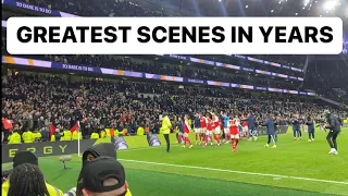 NLD POST MATCH SCENES & RAMSDALE INCIDENT! Tottenham 0-2 Arsenal (15/01/23)