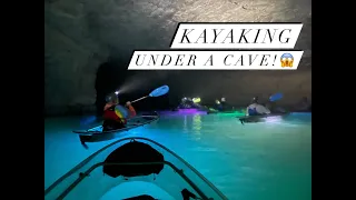 I KAYAKED A UNDERGROUND MINE!😱 🛶 RED RIVER GORGE, KENTUCKY