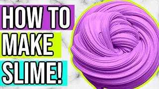 How to Make SLIME for Beginners! Best EASY Way to Make Slime!