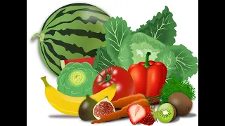 fruits and vegetables - учим фрукты и овощи на английском вместе с Чоки!