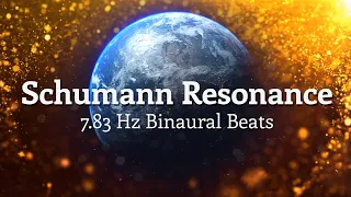 7.83 Hz Schumann Frequency Music • Healing Meditation Music With Binaural Beats, Earth Frequency