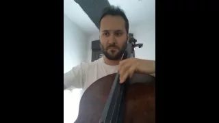 David Olivares: smoke on the water, deep purple (guitar solo) on cello