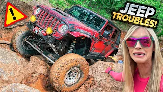 Jeep Troubles on the Trail!