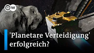 Was haben wir durch die Kollision der NASA DART-Sonde mit einem Asteroiden gelernt? | DW Nachrichten